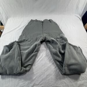 RGBI Cold Weather Fleece Pants Men's Grey Full Leg Dual Zips